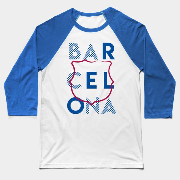 Barcelona Baseball T-Shirt by Jelly89